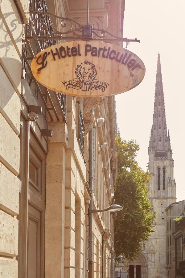 L'Apparthotel Particulier Bordeaux Exterior photo